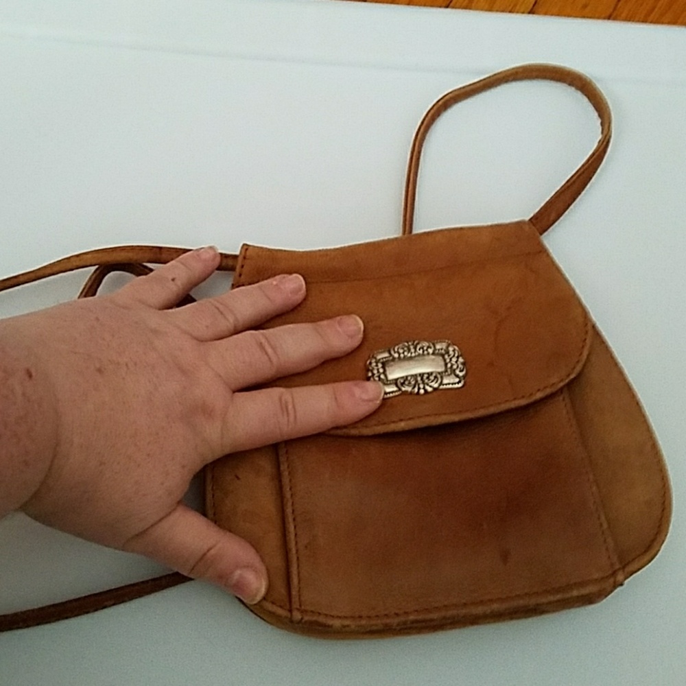 Small vintage cross body Fossil bag